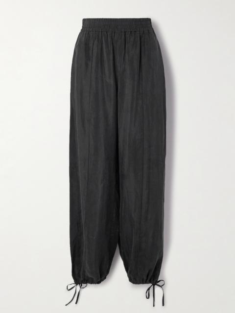 Tencel Lyocell Tapered Track Pants