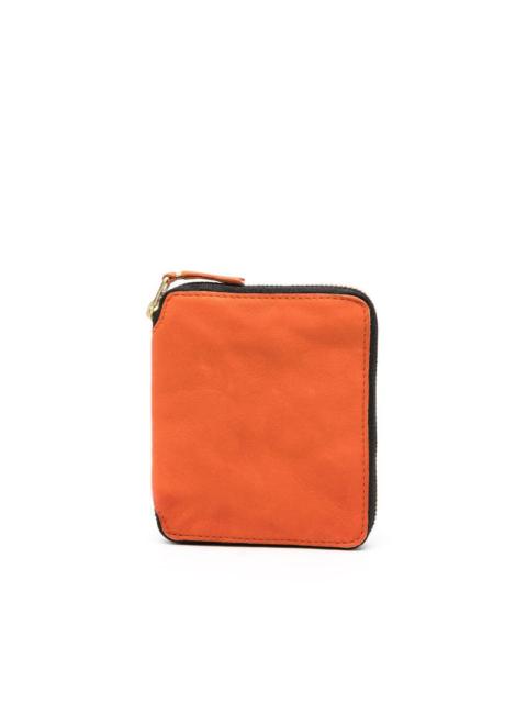 SA2100WW WASHED WALLET - BURNT ORANGE