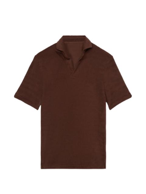 terry jersey polo