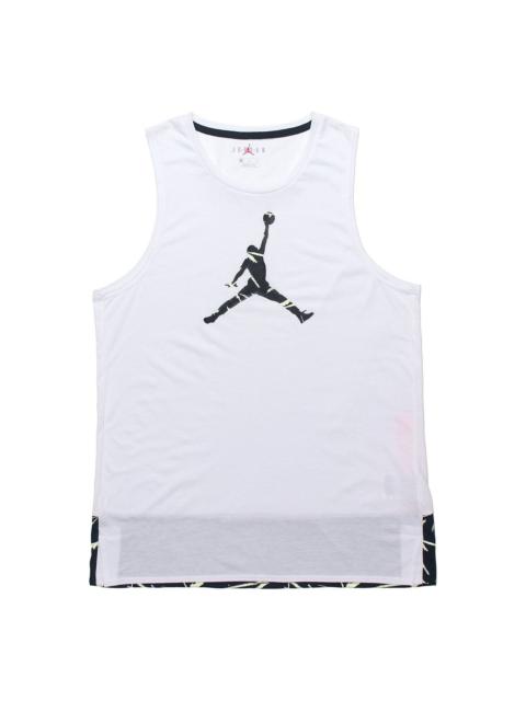 Air Jordan 23 Alpha Dongdan Basketball Vest Male White CW7082-100