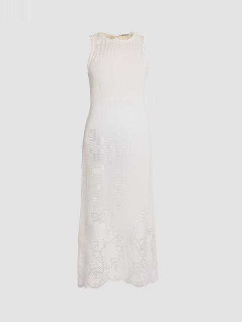 SLEEVELESS MIDI DRESS