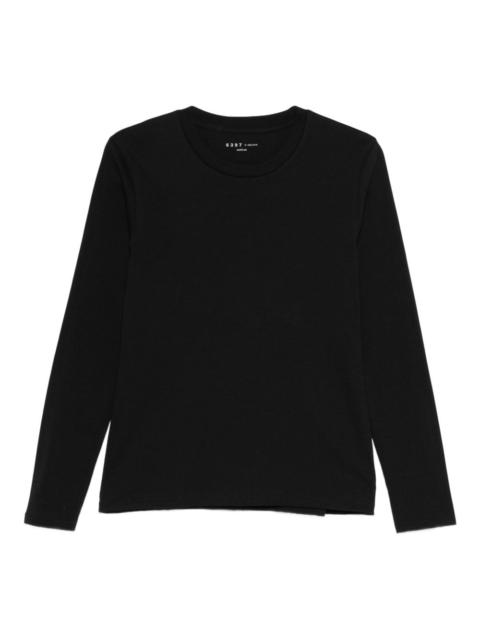long-sleeve cotton top