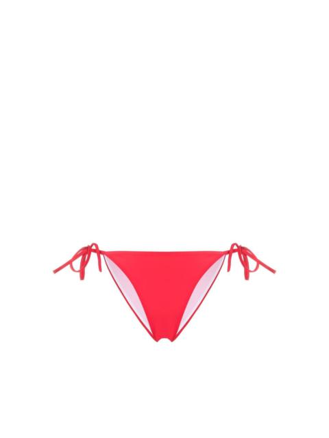 logo-print bikini bottoms