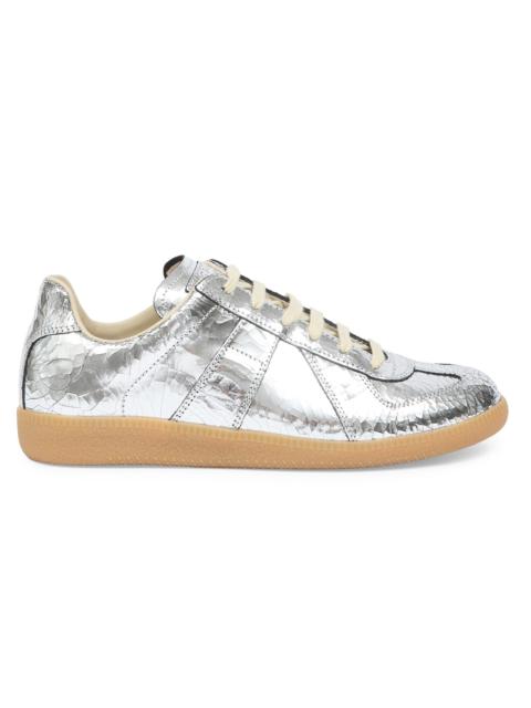 【鈴】Maison Margiela REPLICA Maison Margiela Women's XO Replica Leather Low-Top Sneakers