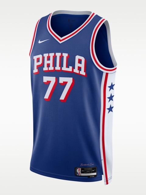 Philadelphia 76ers Icon Edition Men's Nike Dri-FIT NBA Swingman Jersey