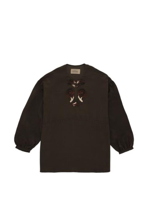 Allegras embroidered blouse