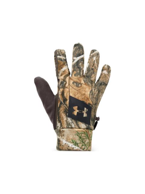 printed camo gloves