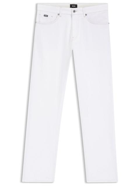 BOSS SELECTED BY SHOHEI OHTANI JEANS IN WHITE DENIM