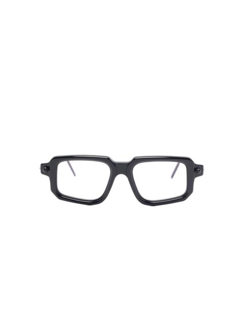 square-frame glasses