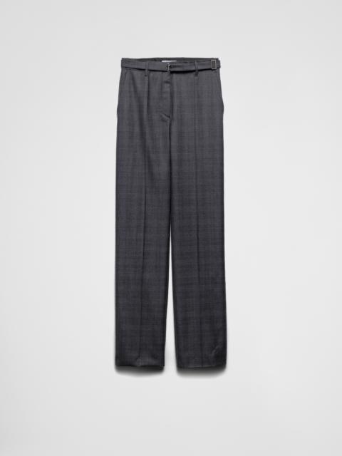 Wool pants