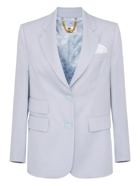 pocket-square single-breasted jacket