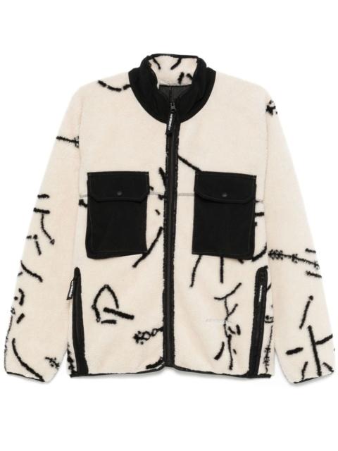 Map Key Boa jacket