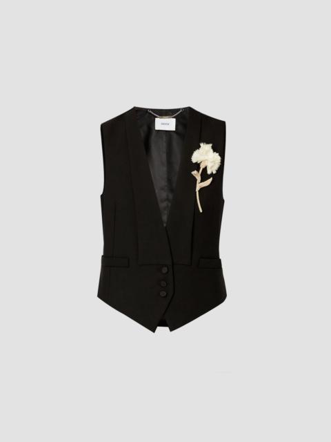 SLEEVELESS TAILORED TOP