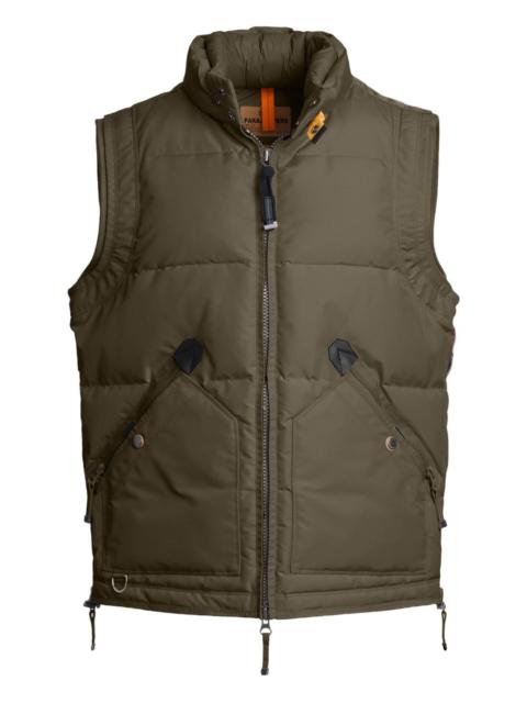 quilted padded vest