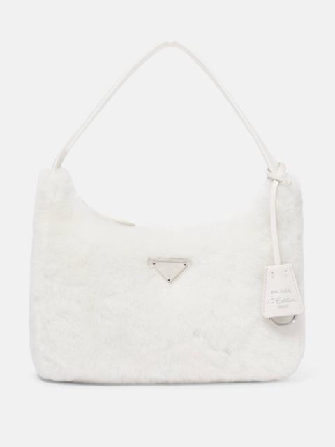 Re-Edition 2000 shearling shoulder bag