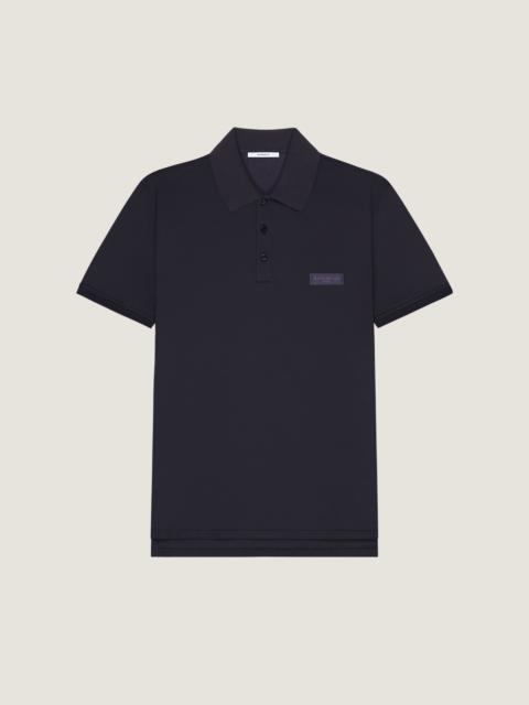 POLO IN COTTON WITH GIVENCHY PARIS GROS GRAIN