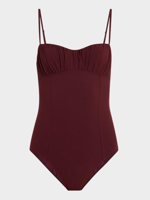 Dalila Ruched One-Piece Swimsuit