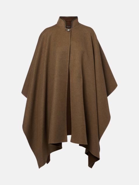 Spagna cashmere cape