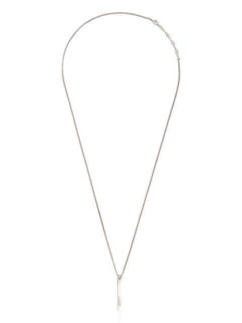 Mm6 Maison Margiela Minimal Pendant Necklace
