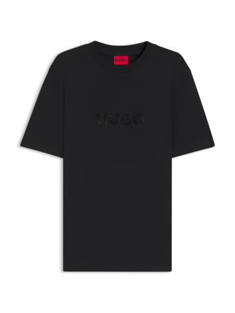 TORTOISE-LOGO T-SHIRT IN COTTON JERSEY