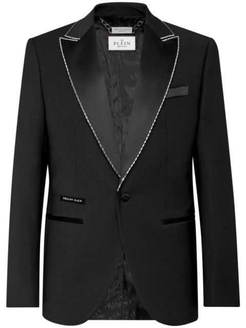 single-breasted blazer