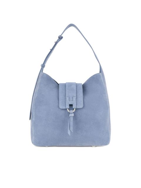 logo-buckle shoulder bag