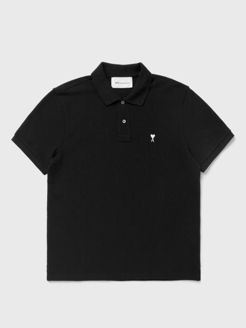CONTRASTED AMI DE COEUR POLO SHIRT