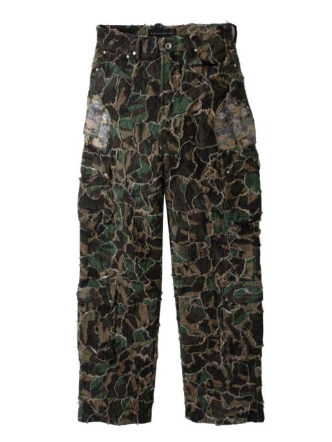 WASHED CAMO CARGO PANT