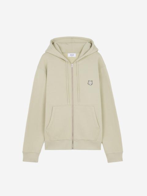 BOLD FOX HEAD PATCH COMFORT ZIPPED HOODIE