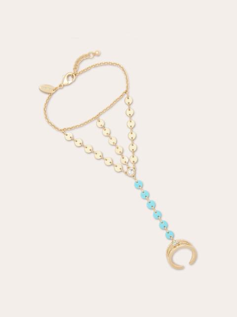 Saruti Enamel Hand Chain