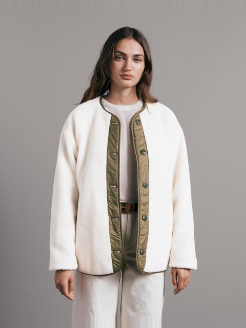 Brielle Nylon Quilted Reversible Liner
Classic Fit Jacket