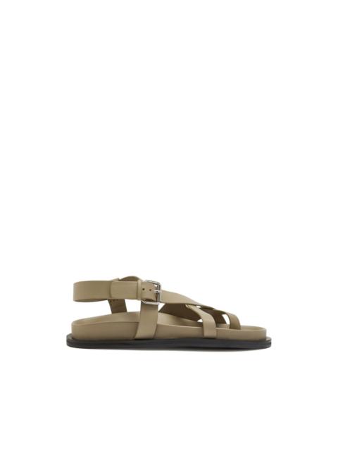 buckle strap sandals