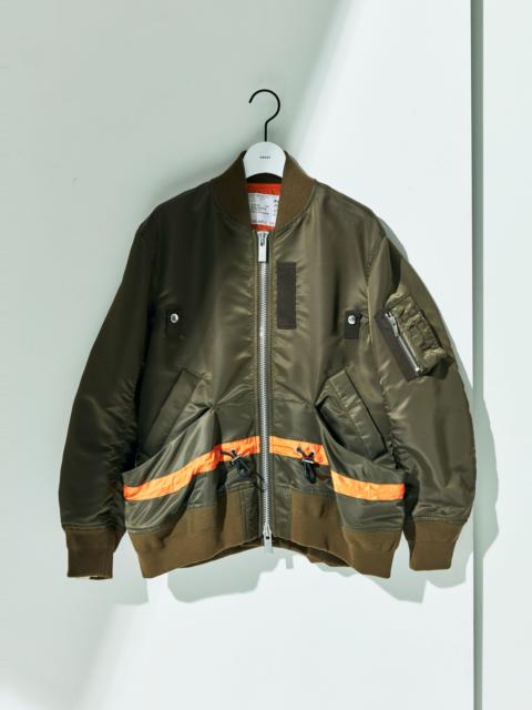 Nylon Twill Blouson