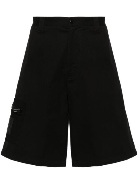 logo-appliquÃ© bermuda shorts