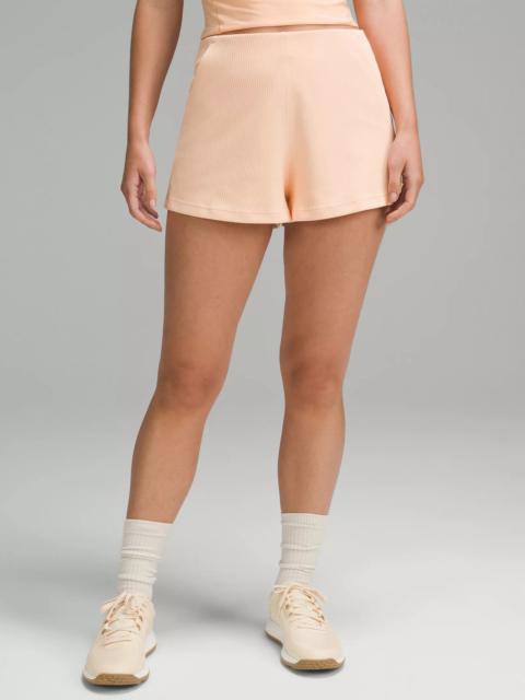 Ribbed Softstreme High-Rise Short 2"