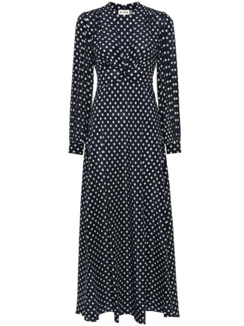 Emory polka dot maxi dress