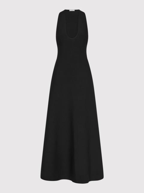 Sculpted Knit Dress - Black