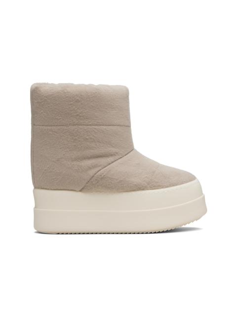Taupe Concordians Mega Bumper Low Lunar Boots