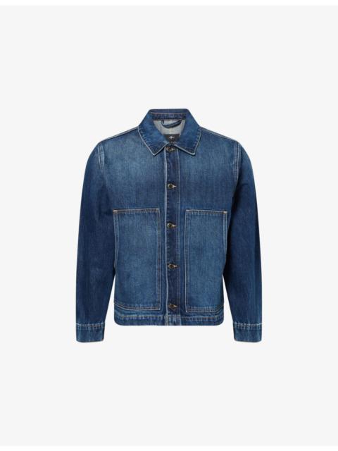 Blouson Relaxed-Fit Denim Jacket