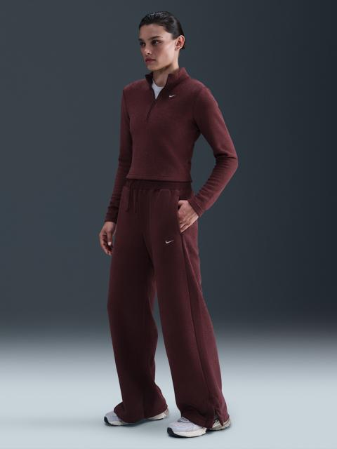 Nike Sportswear Phoenix Plush Women's High-Waisted Wide-Leg Cozy Fleece Pants