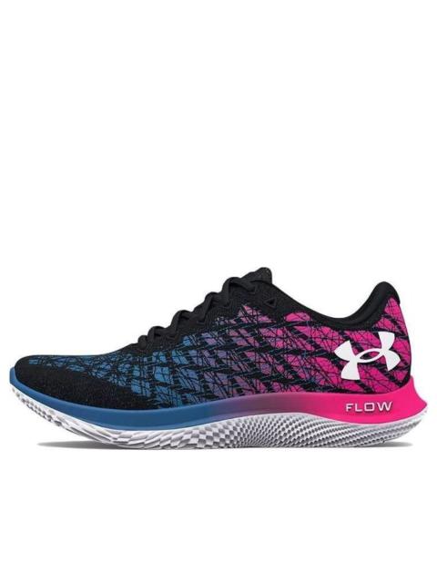 (WMNS) Under Armour Flow Velociti Wind 'Black Electro Pink' 3024911-004