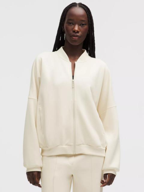 Brushed Softstreme Oversized Bomber Jacket