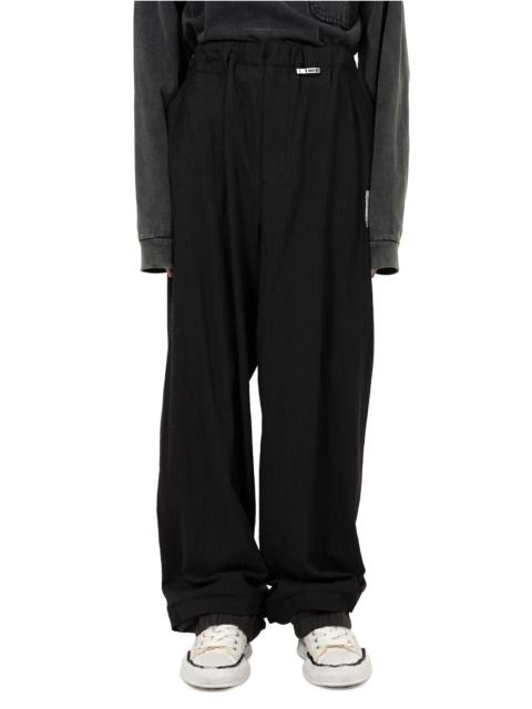 Mix Layered Wool Pants