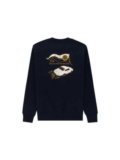 Aime Leon Dore x Porsche 356 Crewneck Sweatshirt Navy