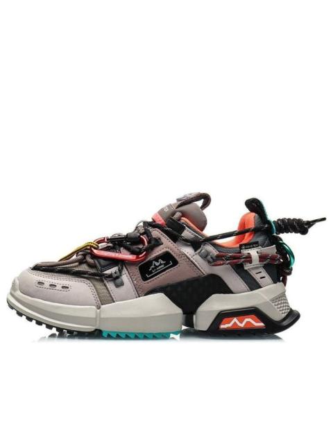 (WMNS) Li-Ning Titan GTX 'White Brown' AGLQ138-2