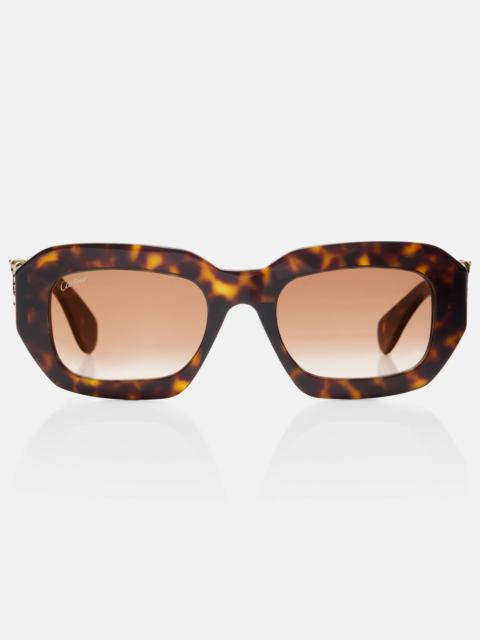 Panthère de Cartier square sunglasses