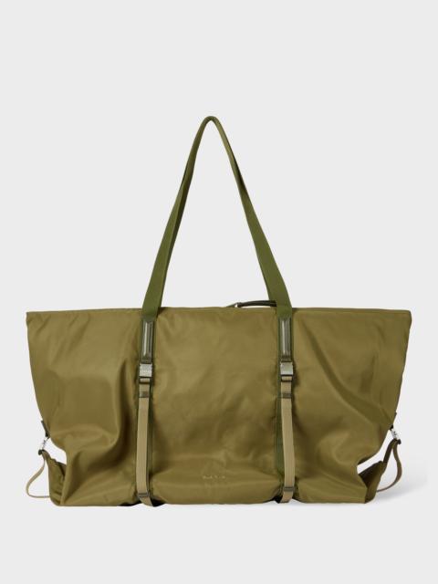 Khaki Recycled-Polyamide Holdall