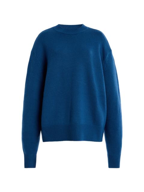 Rafaela Merino Wool-Cashmere Sweater blue
