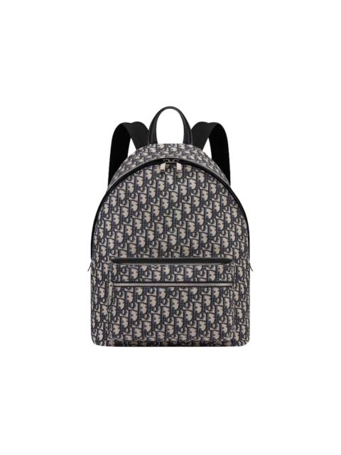 Dior Rider Backpack Oblique Blue/Black