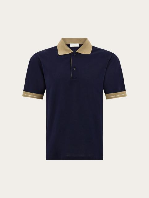 Short sleeve polo shirt